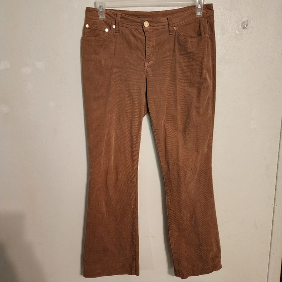 Tory Burch Tory Classic Boot Corduroy Pants Size 29 (Spot) - Picture 1 of 14